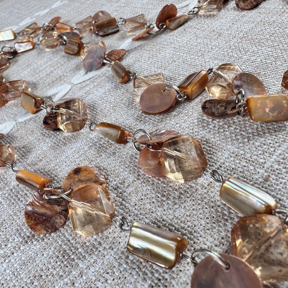 Abalone & Shell Necklace - Picture 6 of 11